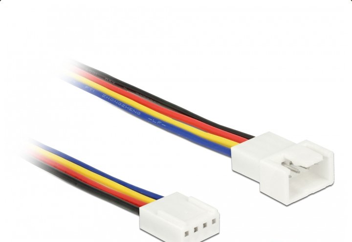 Delock Cable Extensión PWM Connection Fan 4 Pin 70CM