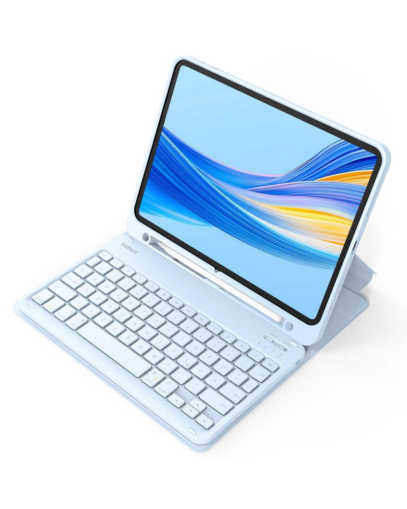 Inateck Keyboard Ipad 11 Ipad Air 4/5GEN Com. Qwertz Blue