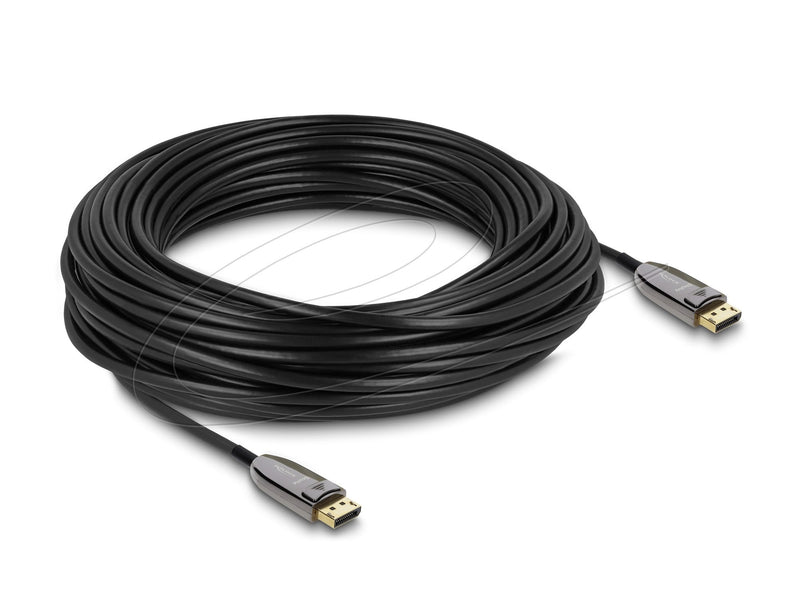 Delock Aktives Opticos Cable DisplayPort 2.1 8K 60 HZ 40Gbps 25M