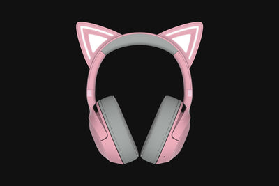 Razer Headphones Kraken Kitty V2 Bt Gaming Pink Bluetooth — image 1