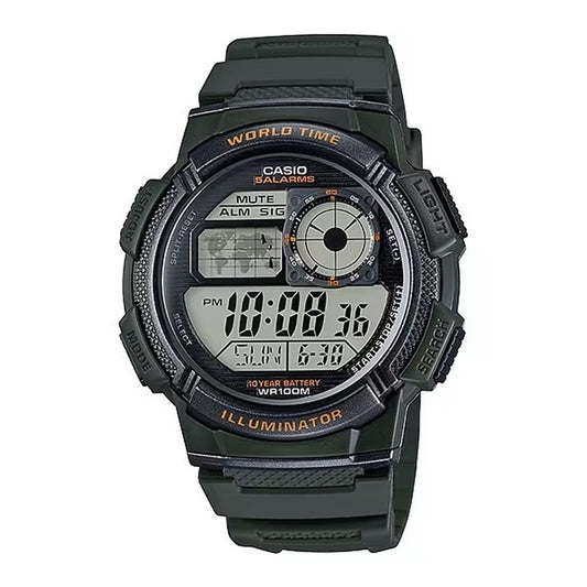 Casio Men's Watch Casio World Time Illuminator (Ø 43 Mm)