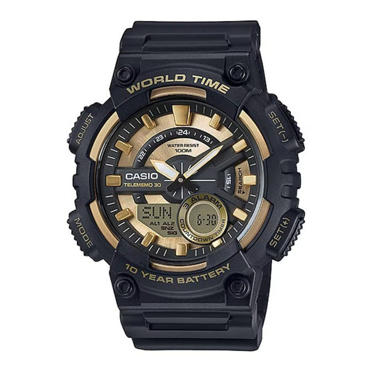 Casio Men's Watch Casio Aeq-110Bw-9Avdf