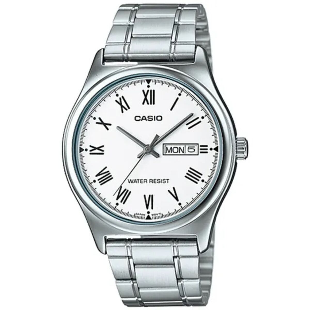 Casio Men's Watch Casio Easy Reader Silver (Ø 38 Mm)