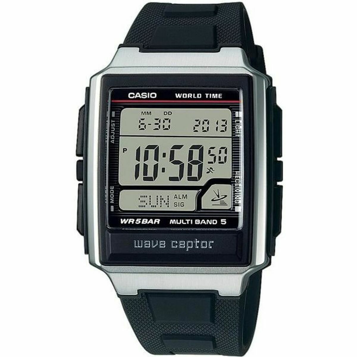 Casio Men's Watch Casio Wave Ceptor - World Time. (Ø 39 Mm)