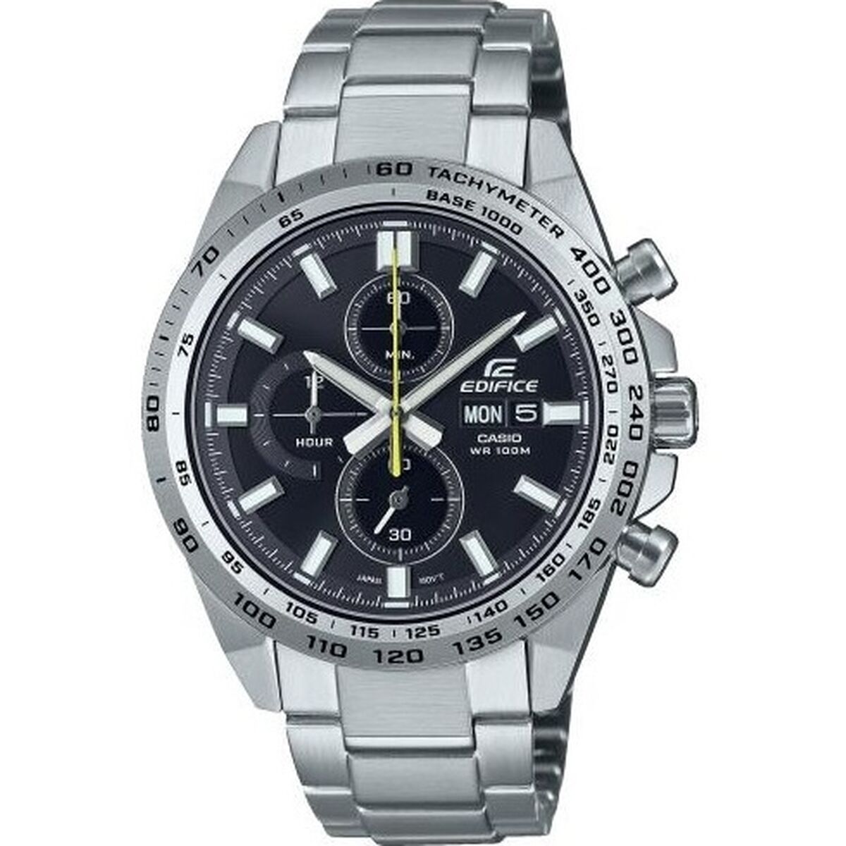 Casio Men's Watch Casio Sports Chronograph Black Silver