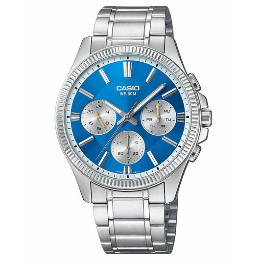 Casio Men's Watch Casio Mtp-1375D-2A2Vdf Silver (Ø 48,5 Mm)