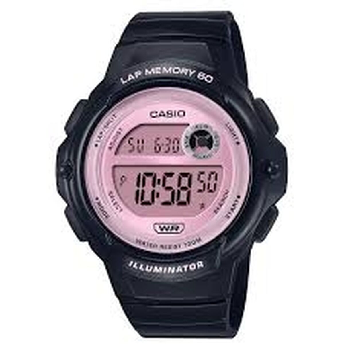 Casio Ladies' Watch Casio Illuminator - Pink (Ø 40,5 Mm)
