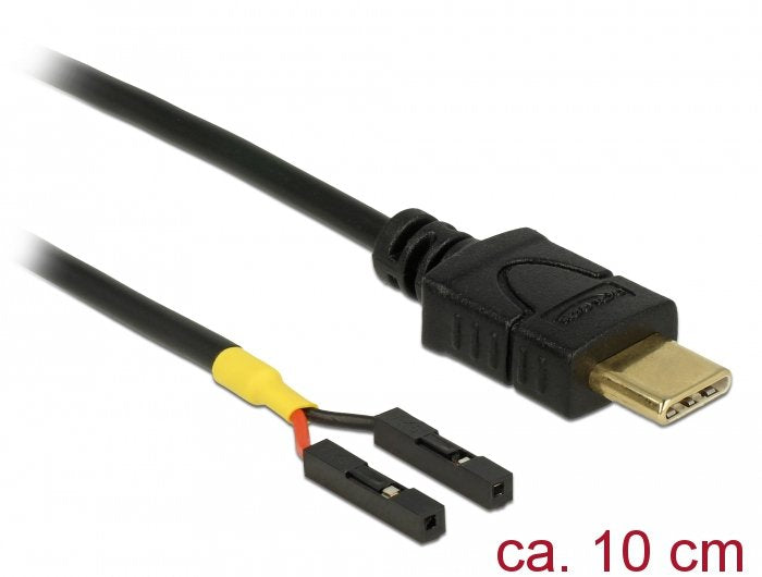 Delock USB Cable Type-c ™ Male 2 X Head Plug Female Power Separada 10CM