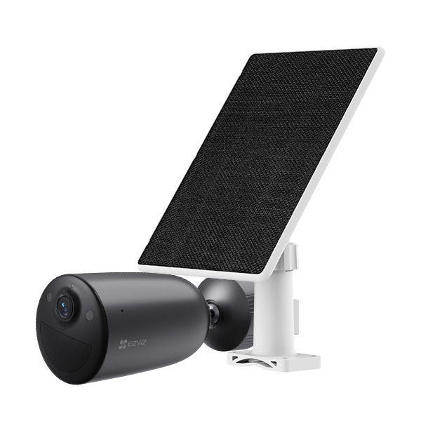 Ezviz Kit Camera IP EB3 4G Ext 2K Vis.noct Wi Detec Coches-human Bk + Kit Solar