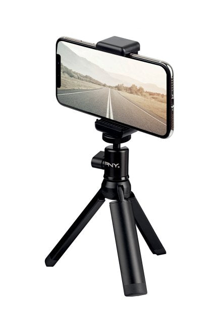 Pny P-T-BTRI001K-RB Tripod Smartphone/Camera Acción 3 Legs Black