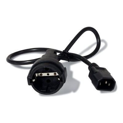 Apc AP9880 Cable Transmisión Black 0,6M C14 Acoplador CEE7/7 — image 1