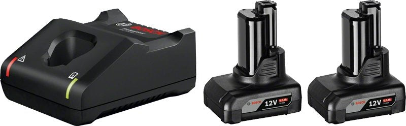 Bosch Battery Rechargeable 2X 6.0AH, Gal 12V-40