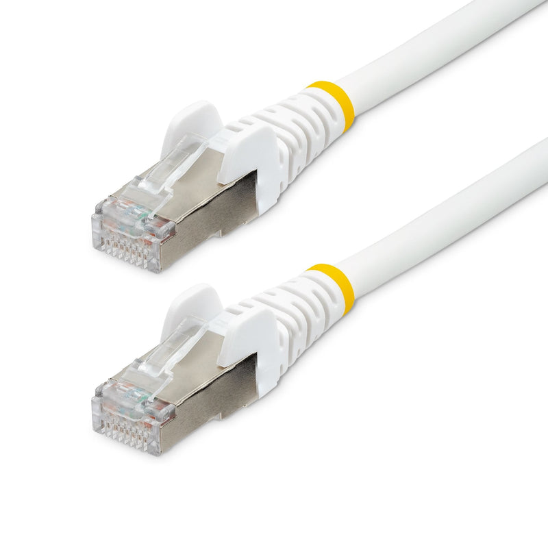 StarTech.com NLWH-50C-CAT.6A-PATCH Network Cable White 0,5M S/FTP [s-STP]
