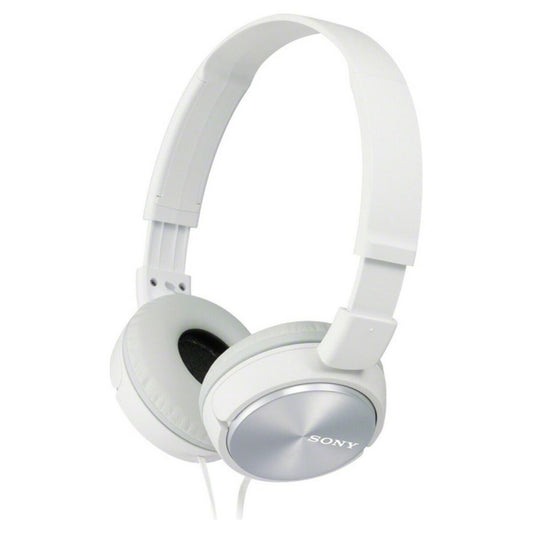 Sony Headphones With Headband Sony Mdr-Zx310Ap White