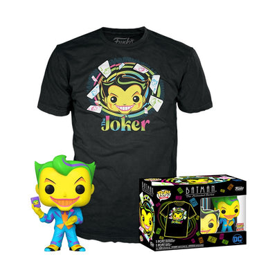 Set Figure Pop & Tee DC Comics Batman Joker Exclusive Size M — image 1