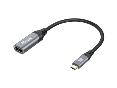 Equip 133492 Adapter USB-C - HDMI 2.1 8K60HZ 0.15M Black Grey — image 1