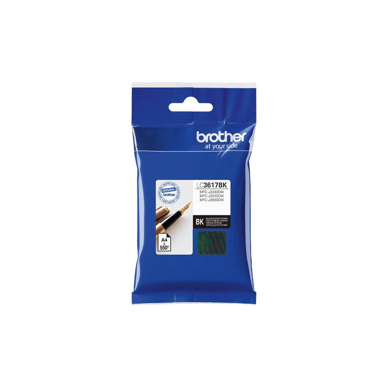Brother Ink LC3617BK Genuine LC-3617BK, Black)