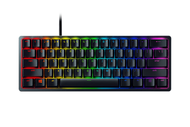 Keyboard German Untsman Mini Mecánico Compacto 60% RGB Qwertz