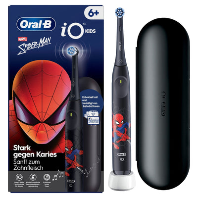 Oral-b Brush Teeth 932820 / Io Kids Spiderman 6 + With Etui Black — image 1