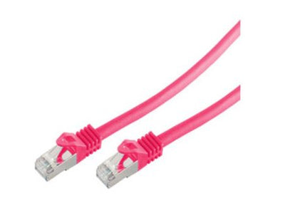 Shiverpeaks RJ45 Network Cable S FTP, CAT.7 Lszh 3,0M Magenta — image 1