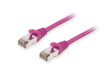 Equip Network Cable CAT.6A S FTP 2x RJ45 15.00M Lila Lszh — image 1