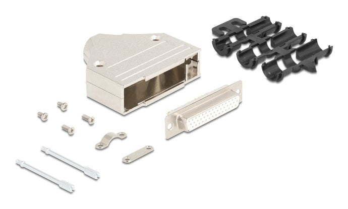 Sub-d Housing Connector 44 Pin Metal Includes Connector Female And Material Assembly