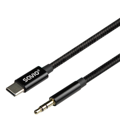 Cable USB-C Do Mini-jack CL-188 2M — image 1