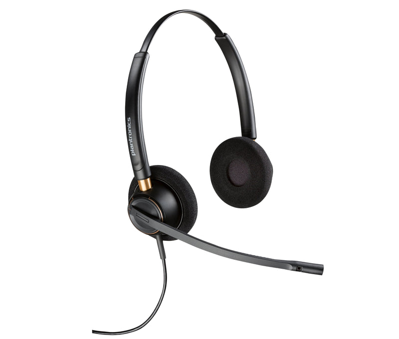 Poly Encorepro HW520D Encorepro 500 Series Auricular Oreja Cableado Quick Disconnect Negro Certificado Skype E