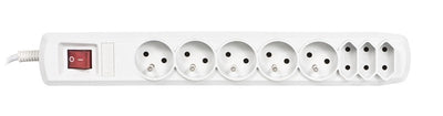 Activejet APN-8G/3M-GR Base Múltiple 8 Salidas AC Indoor Grey — image 1