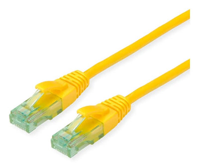 Roline Rm Network Cable CAT.6A UTP, Yellow 0,3M — image 1