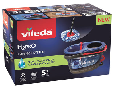 Vileda H2PRO Spin Sistema Mopa, Double Camera Separación Water — image 1