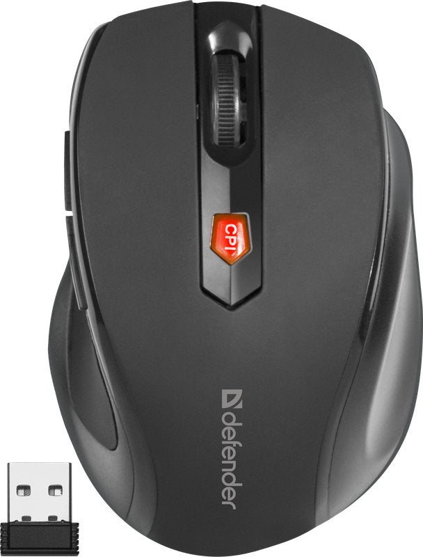 Defender Ultra MM-315 Mouse Mano Derecha RF Wireless Óptico 1600 DPI