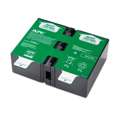 Apc Replacement Battery Cartridge 166 Battery UPS 1 X Batteries Ácido Plomo 180WH Black Back-ups Pro BR1600MI — image 1