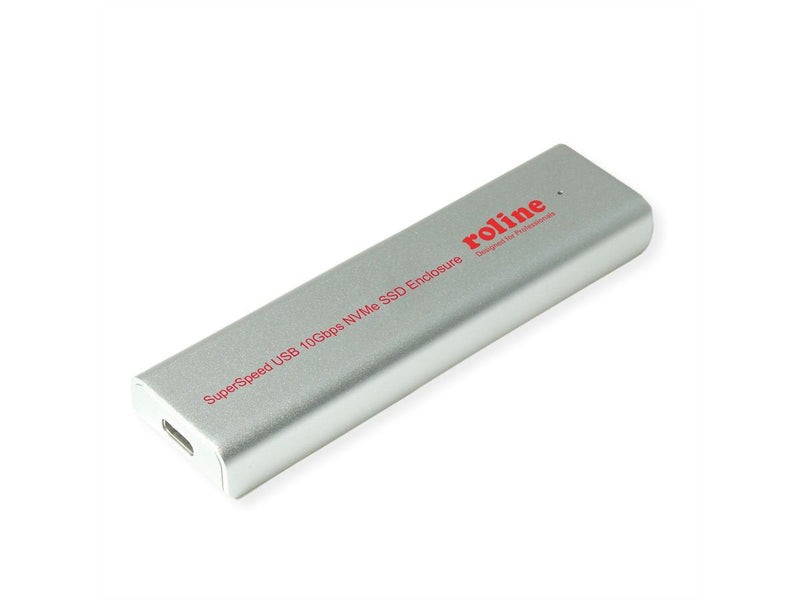 Roline External SSD Housing M.2, NVMe a USB 3.2 Gen 2 Type-c