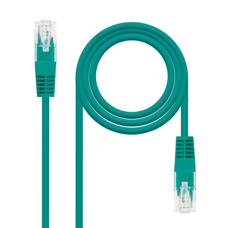 Nanocable Network Cable RJ45 CAT.6 UTP AWG24 2M - Green
