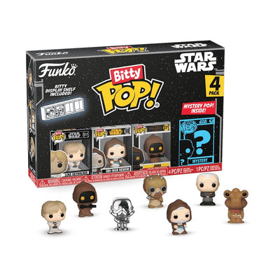 Blister 4 Figuras Bitty Pop Star Wars Luke — image 1