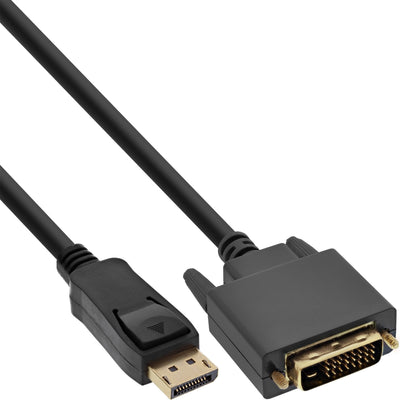 Inline Cable DisplayPort a DVI Black 1,5M — image 1