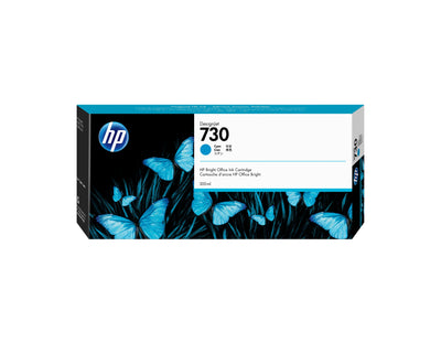 HP Genuine Ink 730 300ML Large Capacity Cyan Genuine Designjet T1700, T1700 Postscript, T1700DR, T1700DR Po — image 1