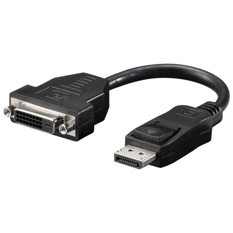 Goobay Adapter DisplayPort - DVI-d Cable 1.2, 0,20M Black