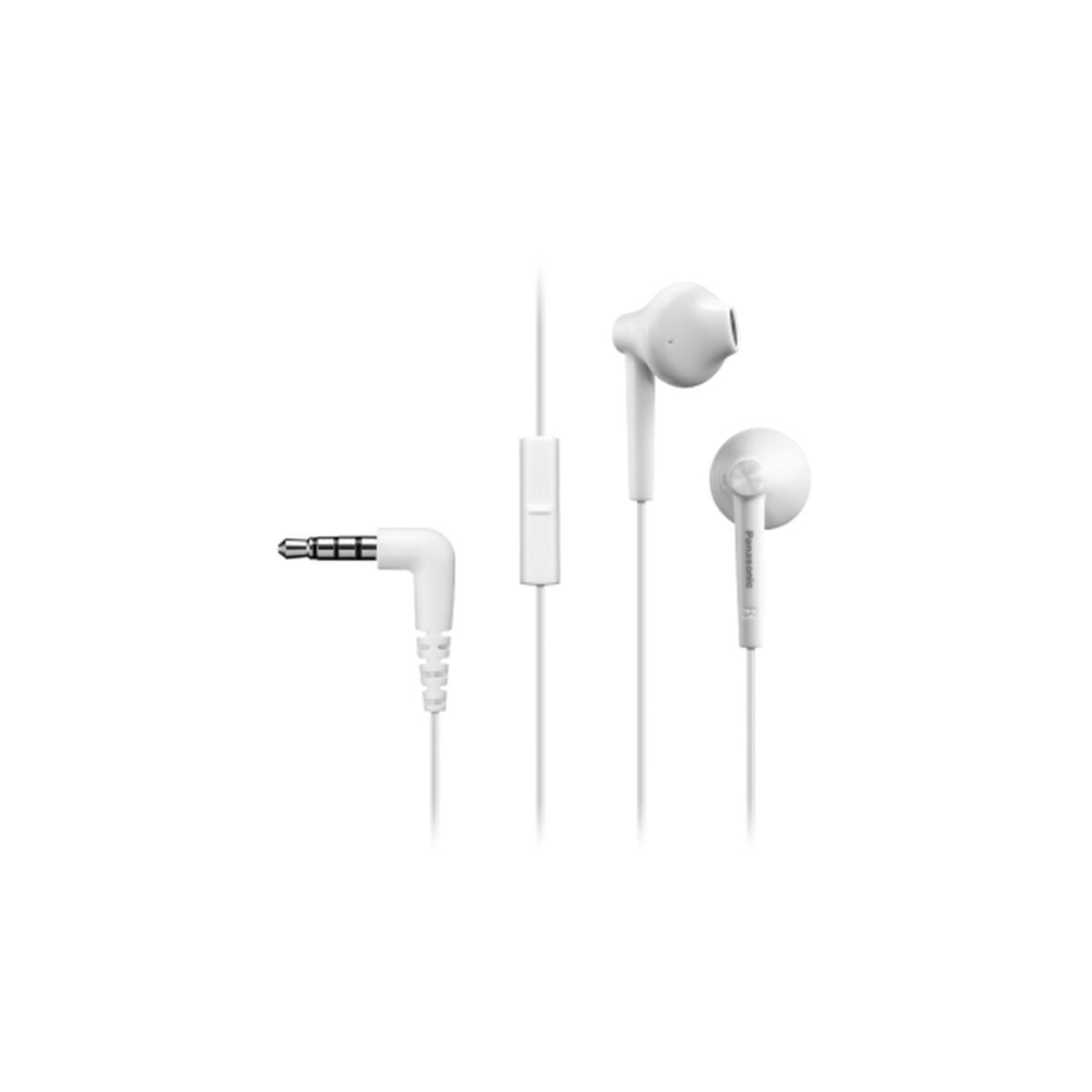 Panasonic Headphones With Microphone Panasonic Rp-Tcm55E-W White