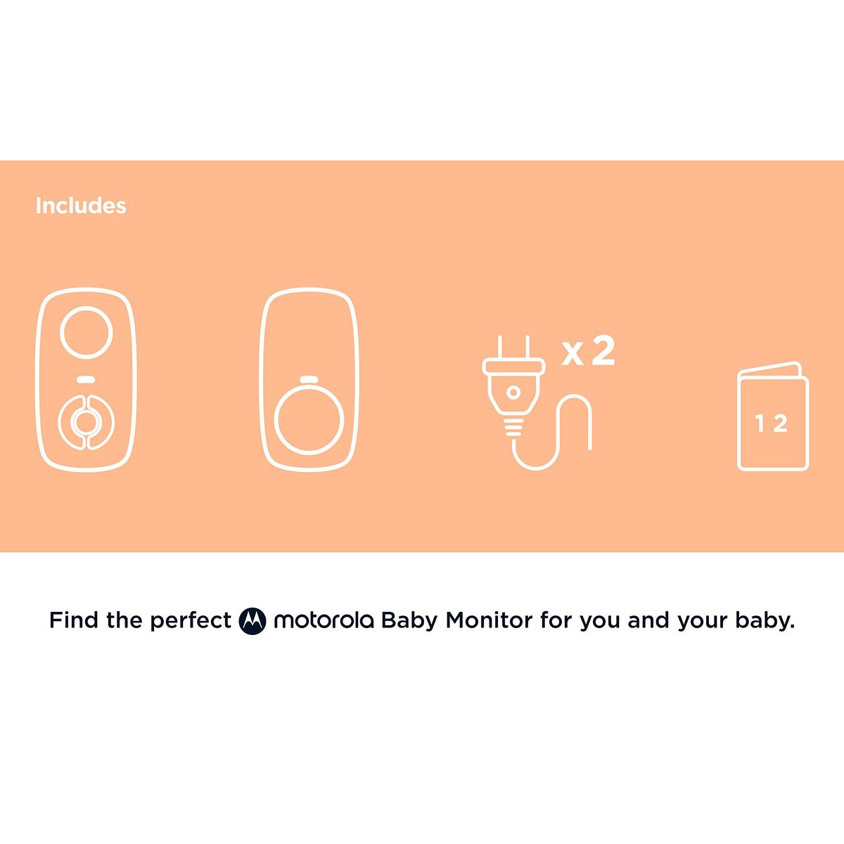 Motorola Baby Monitor Motorola 2 Pieces