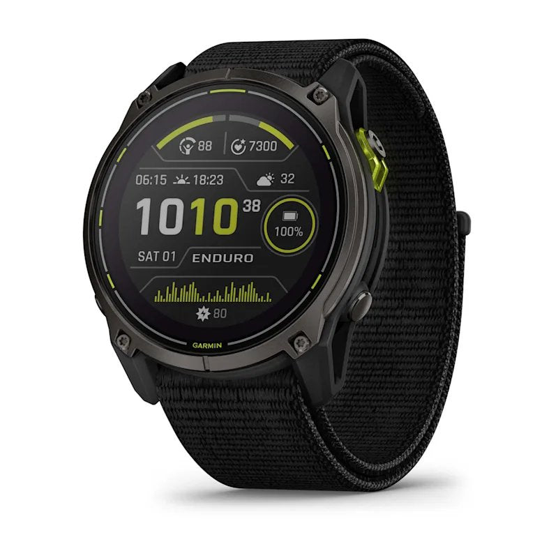 Garmin Enduro 3 51MM Solar Sapphire Smartwatch Carbon Grey Dlc Titanium