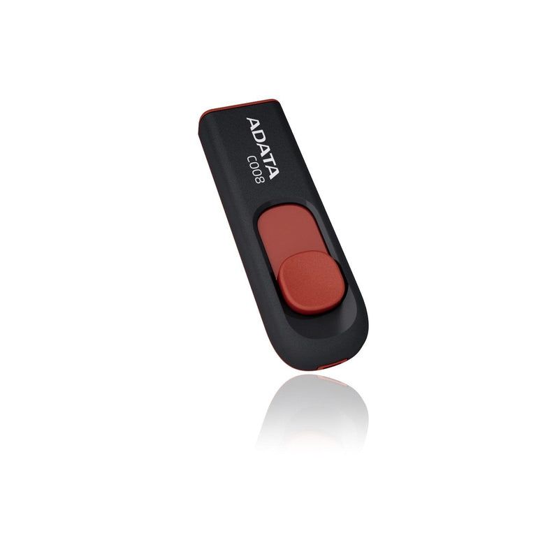 ADATA USB Flash Drive 64GB 2.0 Classic Series C008 Black AC008-64G-RKD