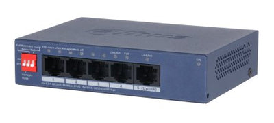 Switch Dahua CS4005-4GT-36 Switch Type Managed Switch Layer L2 Form Factor Desktop/Wall-mounting 5XRJ-45 Ports — image 1