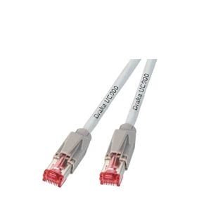 Efb RJ45 Network Cable CAT.6A S FTP Lszh Draka UC900 TM21 Grey 0,5M — image 1