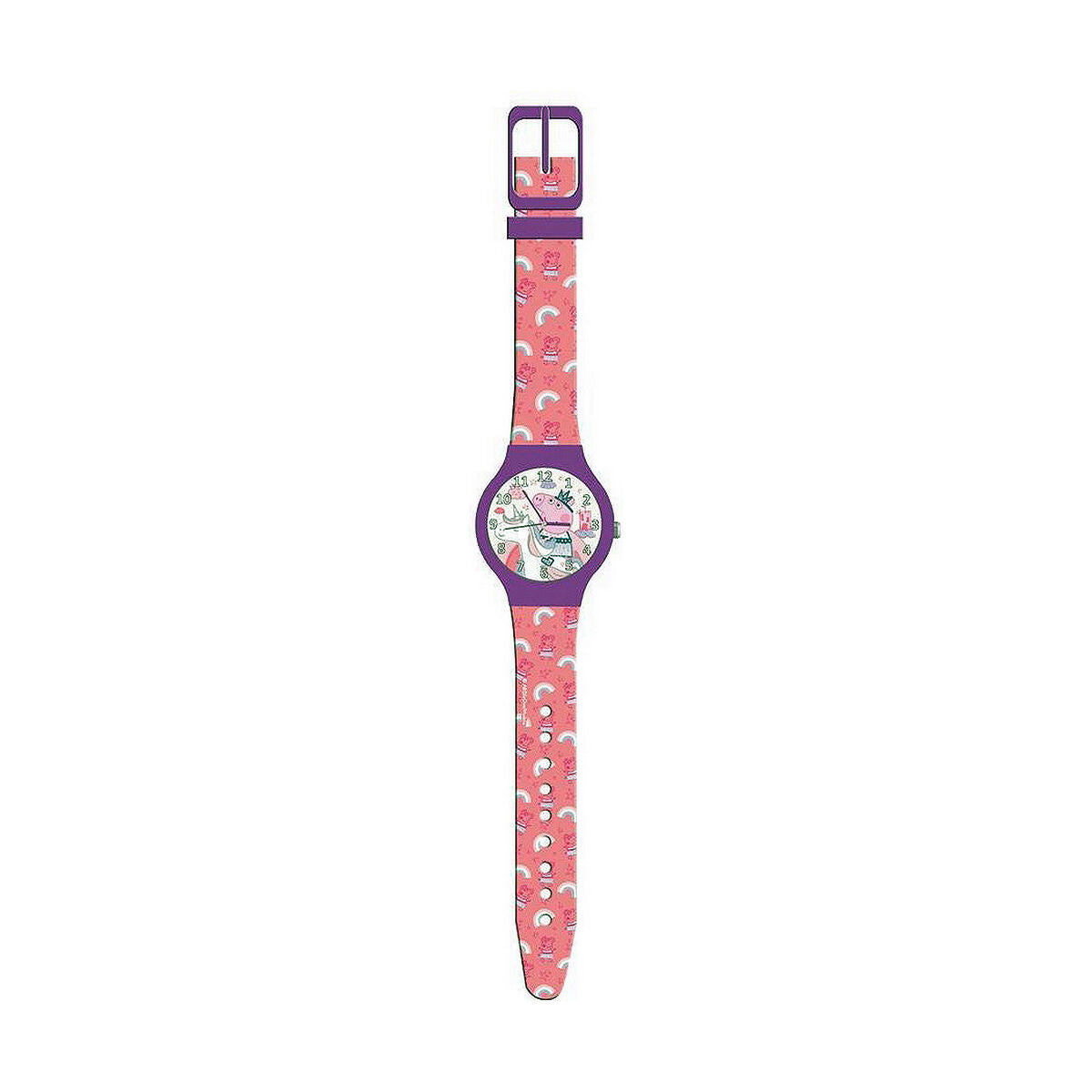 Peppa Pig Infant's Watch Peppa Pig 482625 - Tin Box (Ø 32 Mm)