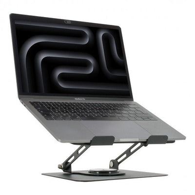Mobilis Ergonomic Laptop Stand With 360° Rotating Base — image 1