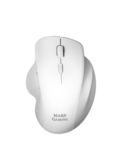 Mars Gaming Mouse Gaming Wireless Mmwergo Up To 3200 DPI White — image 1