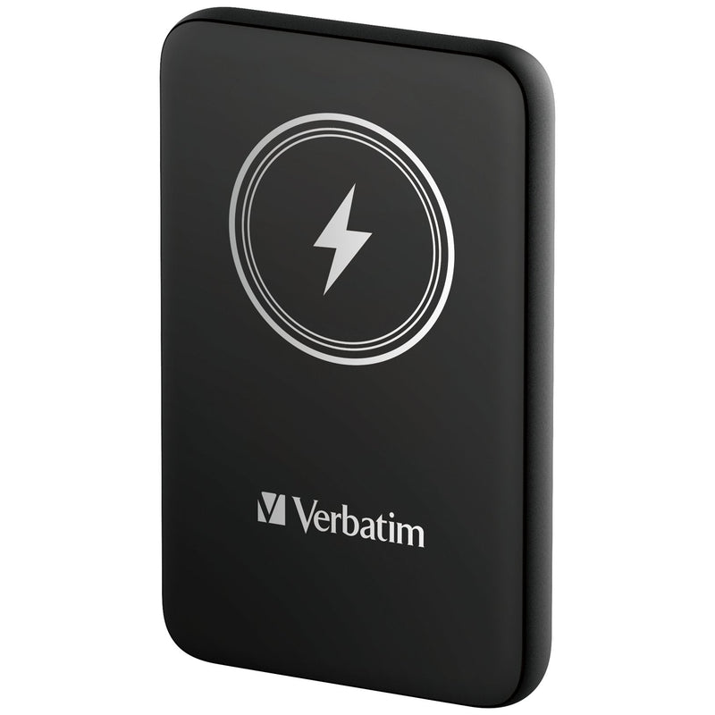 Verbatim Wireless Power Bank Charge 'n' Go 10.000MAH Black Qi, PD 3.0, Quick Charge 3.0 32245