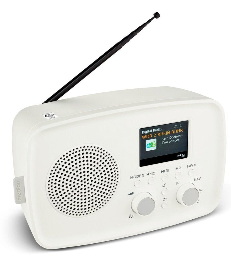 Medion Life Dab + Radio DRE-1 White